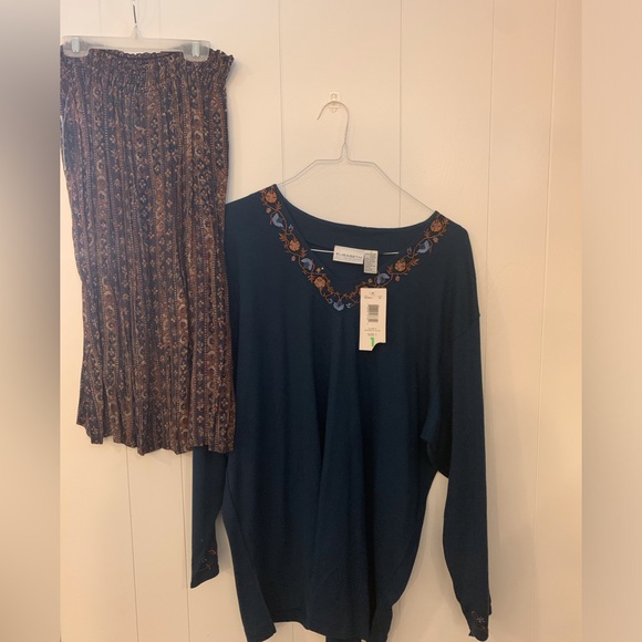 Vintage Elizabeth by Liz Claiborne 2 pc. Skirt Set - Picture 1 of 6